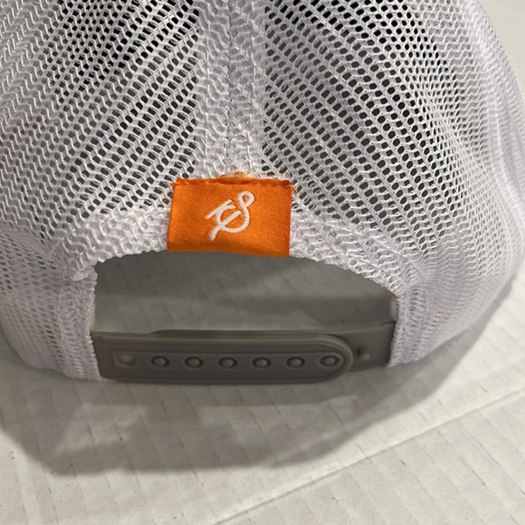 Whataburger Trucker Mesh Snapback Hat Teal White Orange - Picture 4 of 6